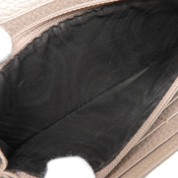 GUCCI Beige Leather GG Marmont Wallet - Picture 4 of 8